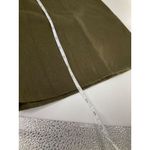 Mini bee Womens Olive Green Linen Blend Short Sleeve Tunic Top XXL Lagenlook Photo 7