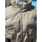 Saunders Faux Leather Puffer Jacket Size M Size M Photo 9