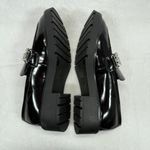 GB Gianni Bini  Loafers Platform Lug Sole Rhinestone Embellished Black Shoes 7.5M Photo 8