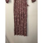 Knox Rose  Women's Floral Wrap Maxi Dress Dusty Mauve Size Medium Photo 5