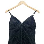 Bardot NWT  Lola Black Lace Midi Slip Dress Cocktail Party Women's Size 4 | XS Photo 5