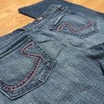 Rock & Republic  Jeans Size 29 with purple studs on back and purple stitch lining Photo 4