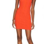 Camila Coelho Rebecca Mini Dress in Mandarin Red NWT Photo 0