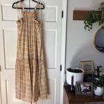 Ulla Johnson NWT  Celeste Neutral Aesthetic Silk‎ Maxi Dress in Opal Size 2 Waves Photo 1