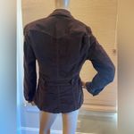 Women's Corduroy Jacket Size S Brown Button Front Pockets Studs Kikit Jeans Photo 1