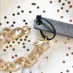 J.Crew Gold Chainlink Embellished Clear Stone Bracelet NWT Photo 61