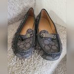 Coach Signature Black Loafers for Women Size 8.5b Photo 1