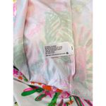 Lilly Pulitzer Womens Dress Pink Floral Nosey Posey Strapless Maxi Hawaiian XS Photo 11