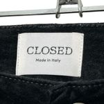 Closed Skinny Baker Velvet Stretch Jeans Women’s Size 24 Black 5 Photo 14