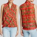 Kut From The Kloth 'Amelie' Faux Wrap Top | Multicolored Print | Size XS Photo 1