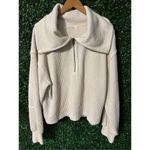 Free People  Dean Pullover Sz Large Cream Photo 2