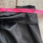 NANUSHKA Milo Sarong Vegan Leather Mini Skirt Black Size XS Photo 12