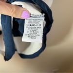 ✨ Rolla’s Women’s Navy Blue & White Striped Top Mediun Blue Size M Photo 4