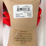 Nine West Red Floral Robertson Slide Sandal, Sz 8.5, NWT Photo 6