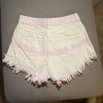 Wild Fable  Purple Tie Die Jean Shorts Photo 1
