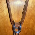 Brown Suede Francisco Biasia Genuine Italian Leather Crossbody Purse Photo 2