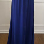 XScape Royal Blue Formal Straight Maxi Skirt Stretchy 6 Photo 0