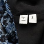 Derek Lam  - Animal Print Cross Strap Silk Dress. Photo 7