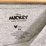 Disney  Gray Mickey Mouse Tee Shirt Size 2X Photo 3