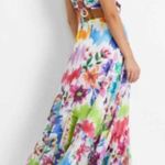 PatBO Bloom Cutout Maxi Dress White Size 4 Photo 6