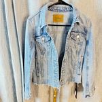 BLANK NYC  Women’s Denim Trucker Jacket Cropped Traffic JAM Jacket Large NWT Photo 3