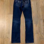 Silver Jeans Women's Silver Tuesday Baby Boot Denim Blue Jeans Size 24x33 Low Rise Photo 2