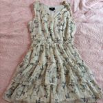 Iz Byer White Floral  Dress Photo 1