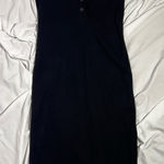 James Perse  Standard Rib Henley Dress | 4 Photo 0