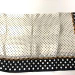 Echo Vintage Silk Polka Dot Chain Print Scarf Square Photo 2
