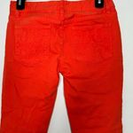 Tory Burch  coral cropped jeans size 26 Photo 1