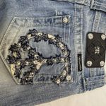 Miss Me JP356F2R Flare Women’s Light Wash Peace Sign Denim Jeans 30x33 Photo 11