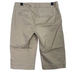 J.Crew Flat Front Favorite Fit Stretch Crop Chino Capri Pants Shorts 4 Tan Photo 3