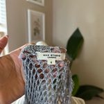 Max Studio  Light Gray Open-Knit Sweater Photo 5