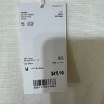 Uniqlo UUUU premium Milano Ribbed Crew Neck Tunic Cream White Sz M NWT OLDSTOCK Photo 1