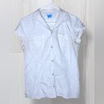COLUMBIA SPORTSWEAR Women’s Casual Minimalist Patterned Button Down Shirt White Size M Photo 2