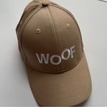 Tan 'Woof' Baseball Cap Photo 1