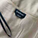 Bebe Beige Tank with Beaded Straps in Size XS Photo 8