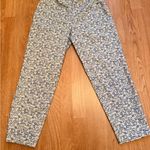 Piazza Sempione  Geometric Blue and Cream pants Photo 1