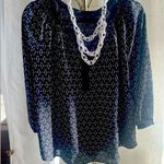 New Direction  pull over polyester top size large Photo 0