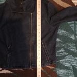 Nic+Zoe Asymmetrical Jean Jacket Long Sleeve Casual Biker Festival Womens M Photo 6