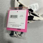 Kate Spade NEW Ring Opt Halter Bandeau Bikini Top Black White Floral Mod Medium Photo 6