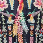 Johnny Was Lulu Heavily Embroidered Georgette Tunic Hummingbirds (oversized) NWT Photo 11