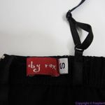 Ruby Rox  USA-made black mini bodycon‎ dress spaghetti strap, size S Photo 10