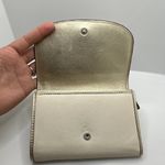 Coach  Gold and off white Trifold Wallet Photo 4