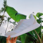 Adidas Running Inspired Retro Training Sneakers White Photo 1