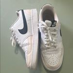 Nike  White and Black Sneakers Photo 4
