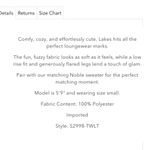 Saltwater Luxe NWT  Lakes pant green size small. Soft, cozy, lounge pants Photo 2