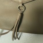 Taupe Faux Leather Purse NWOT Brown Photo 3