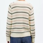 Madewell Cotton Crewneck Relaxed Sweater Size M In Stripe Photo 9