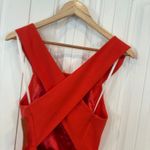 Rachel Roy  Orange Dress‎ Size 12 Photo 4